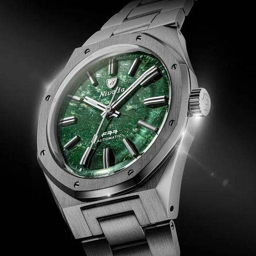NIVADA GRENCHEN F77 TITANIUM GREEN AVENTURINE MK2 - 38MM - F77 - BRANDS
