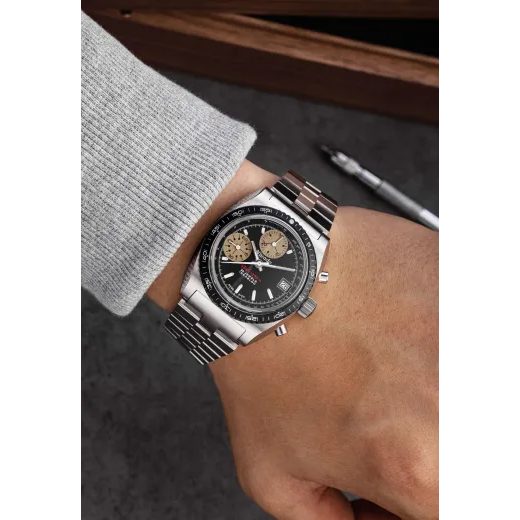 NIVADA GRENCHEN AUTOCHRON YELLOW AUTOMATIC - AUTOCHRON - BRANDS