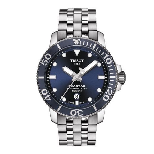 TISSOT SEASTAR 1000 AUTOMATIC SILICIUM T120.407.11.041.01 - TISSOT - ZNAČKY