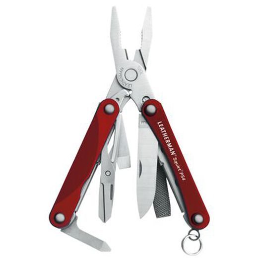 MULTITOOL LEATHERMAN SQUIRT PS4 RED - PLIERS AND MULTITOOLS - ACCESSORIES