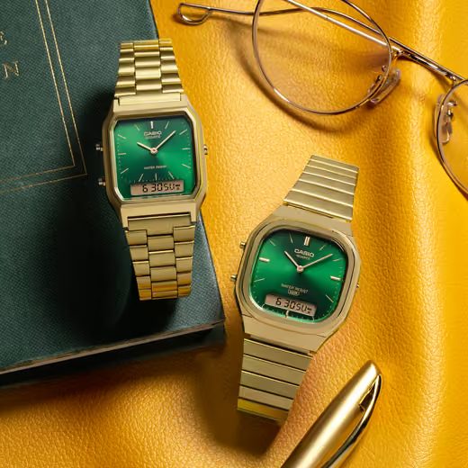 CASIO COLLECTION VINTAGE AQ-230GA-3AMQYES - CLASSIC COLLECTION - ZNAČKY