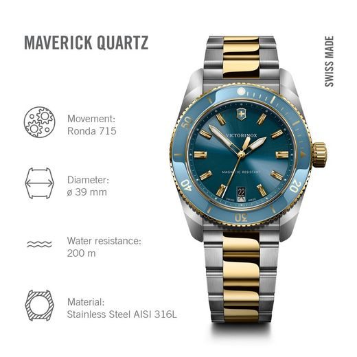 VICTORINOX MAVERICK QUARTZ 242103 - MAVERICK GS - ZNAČKY