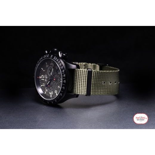 TRASER P67 OFFICER PRO CHRONOGRAPH GREEN NATO - HERITAGE - ZNAČKY