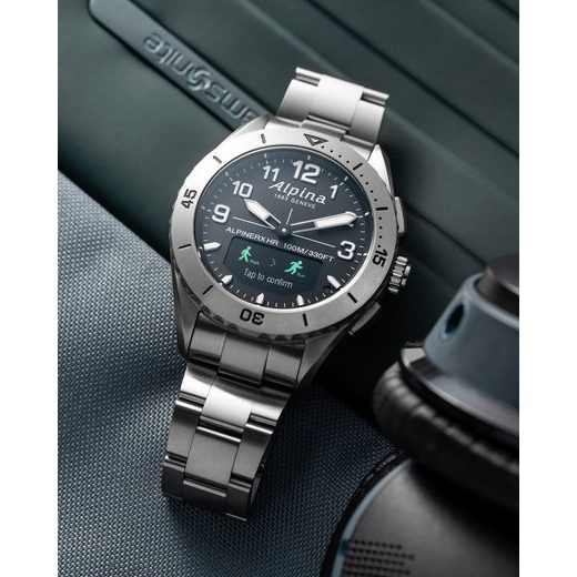 ALPINA ALPINERX ALIVE TITANIUM HOROLOGICAL SMARTWATCH AL-284LBBW5TAQ1B - ALPINA - ZNAČKY