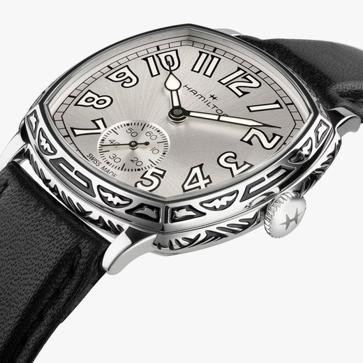 HAMILTON AMERICAN CLASSIC CUSHION MECHANICAL 34MM H36149710 - AMERICAN CLASSIC - ZNAČKY