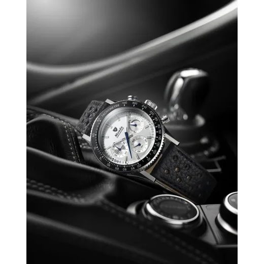 NIVADA GRENCHEN CHRONOKING MECAQUARTZ RACING GREY - INTER. BEZEL - CHRONOMASTER - BRANDS