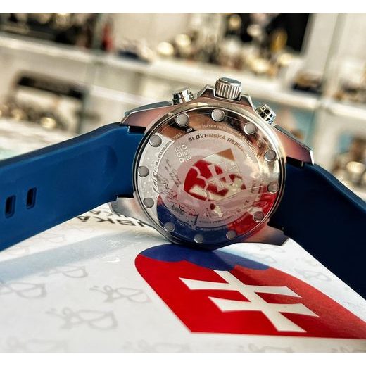 VOSTOK EUROPE LIMITED EDITION SLOVAKIA 6S21-225A463 (LEATHER STRAP) - LIMITED EDITION - BRANDS