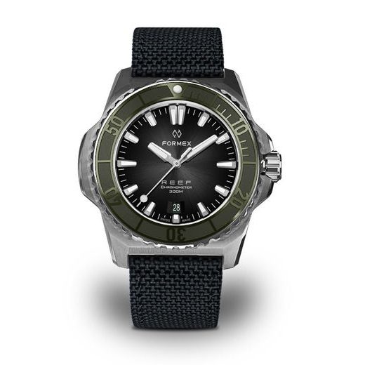 FORMEX REEF 42 AUTOMATIC CHRONOMETER BLACK DIAL - REEF - BRANDS