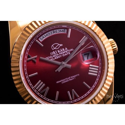 JIŘÍ KÁRA OCHLASTA PERPETUAL HLÁŠKY-DATE - LIMITOVANÁ EDICE 50 KS - HELVETI - ZNAČKY