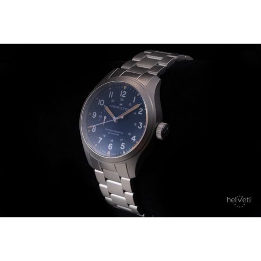 HAMILTON KHAKI FIELD MECHANICAL POWER RESERVE 40 MM H69509140 - KHAKI FIELD - BRANDS