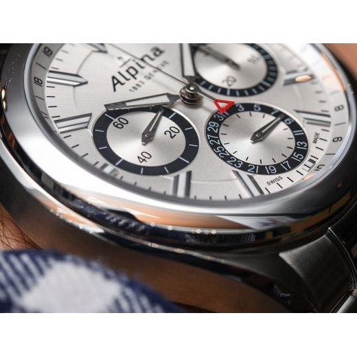 ALPINA ALPINER 4 MANUFACTURE FLYBACK CHRONOGRAPH AL-760SB5AQ6B - ALPINA - ZNAČKY