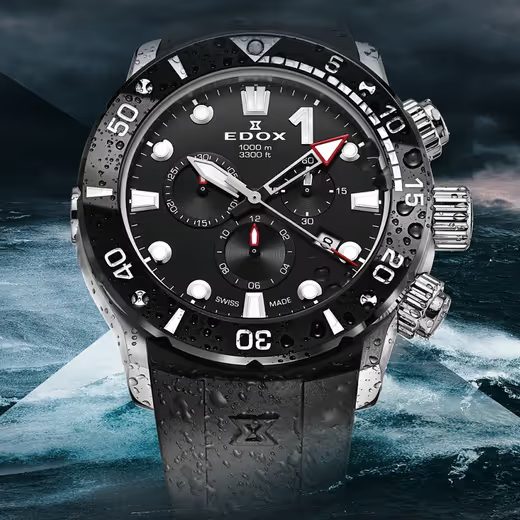 EDOX CO-1 QUARTZ CHRONOGRAPH 10242-TIN-NIN - CO-1 - BRANDS