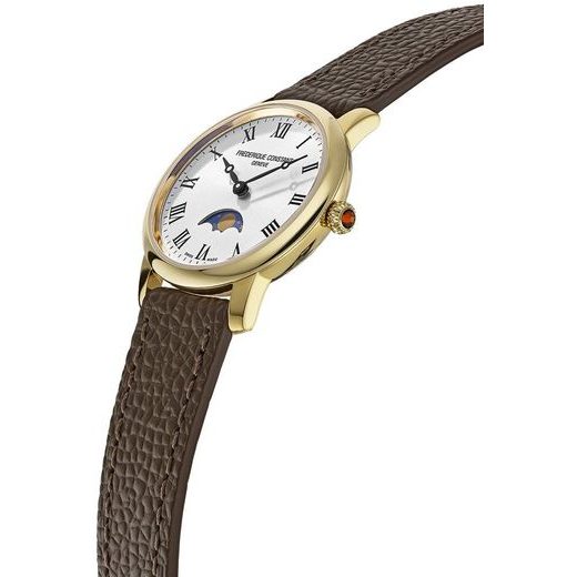 FREDERIQUE CONSTANT SLIMLINE LADIES MOONPHASE QUARTZ FC-206RS1S5 - SLIMLINE LADIES - BRANDS