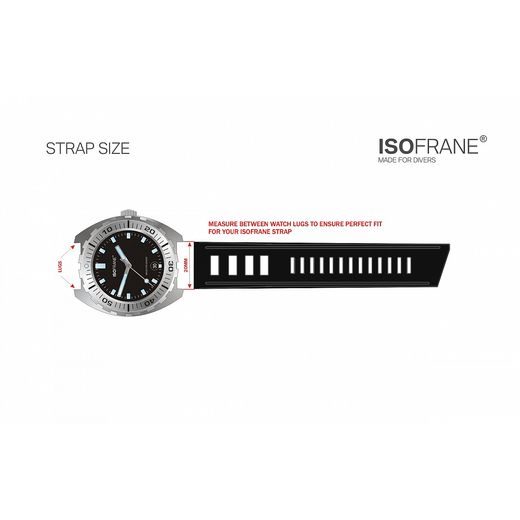 ŘEMÍNEK ISOFRANE® - ČERNÝ - ŘEMÍNKY - OSTATNÍ