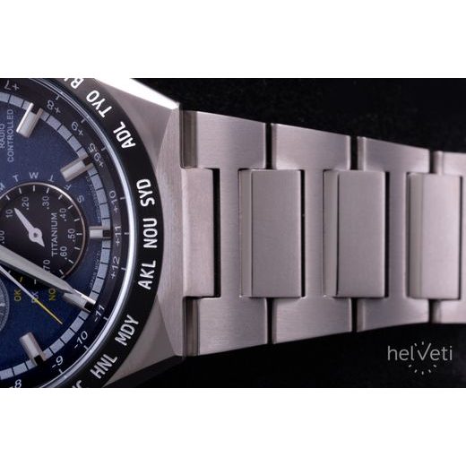 CITIZEN WORLDTIME RADIO CONTROLLED SUPER TITANIUM AT8238-84L - SUPER TITANIUM - BRANDS