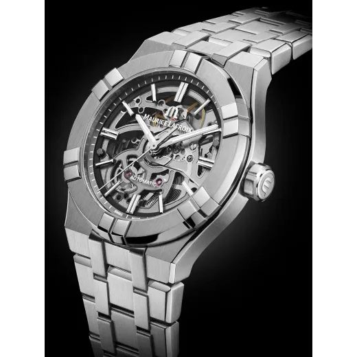 MAURICE LACROIX AIKON AUTOMATIC SKELETON 39MM AI6007-SS002-030-1 - AIKON - ZNAČKY