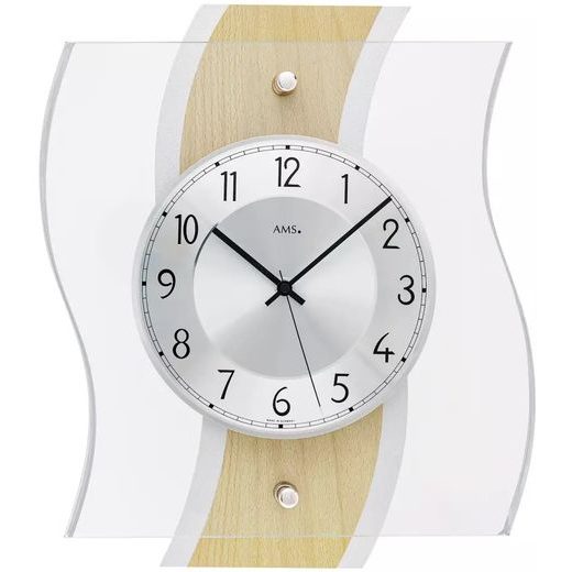 HODINY AMS DESIGN RADIO CONTROLLED 5573 - NÁSTĚNNÉ HODINY - OSTATNÍ
