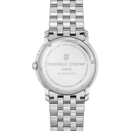 FREDERIQUE CONSTANT CLASSICS INDEX BUSINESS TIMER QUARTZ FC-270N4P6B - CLASSICS GENTS - ZNAČKY