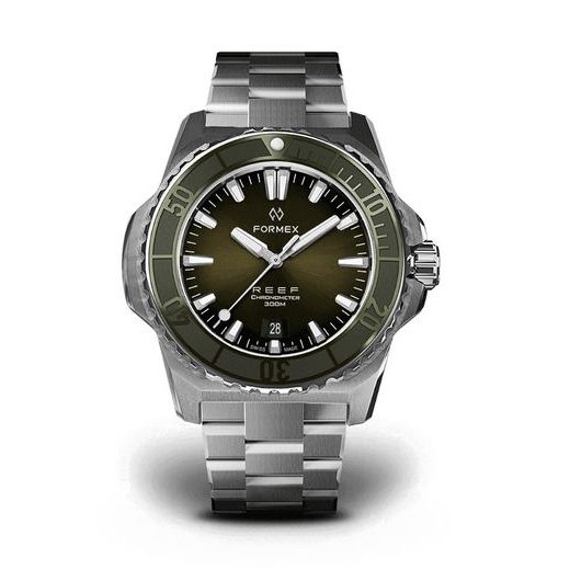 FORMEX REEF 42 AUTOMATIC CHRONOMETER GREEN DIAL - REEF - BRANDS