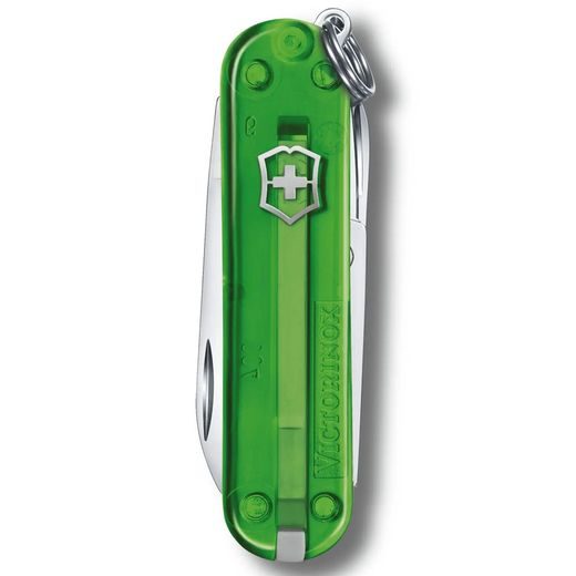 KNIFE VICTORINOX CLASSIC SD TRANSPARENT COLORS GREEN TEA - POCKET KNIVES - ACCESSORIES