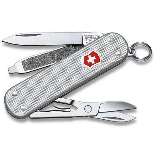 NŮŽ VICTORINOX CLASSIC ALOX SILVER - KAPESNÍ NOŽE - OSTATNÍ