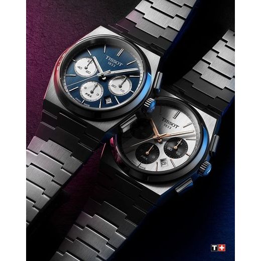 TISSOT PRX CHRONOGRAPH AUTOMATIC T137.427.11.011.00 - PRX 40 - ZNAČKY