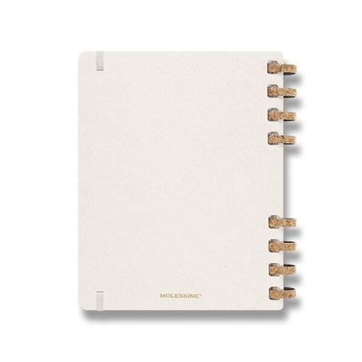 DIÁŘ MOLESKINE SPIRAL ACADEMIC 2023 SVĚTLE ŠEDÝ - TÝDENNÍ/MĚSÍČNÍ - TVRDÉ DESKY - XL 1206/5730319 - DIARIES AND NOTEBOOKS - ACCESSORIES