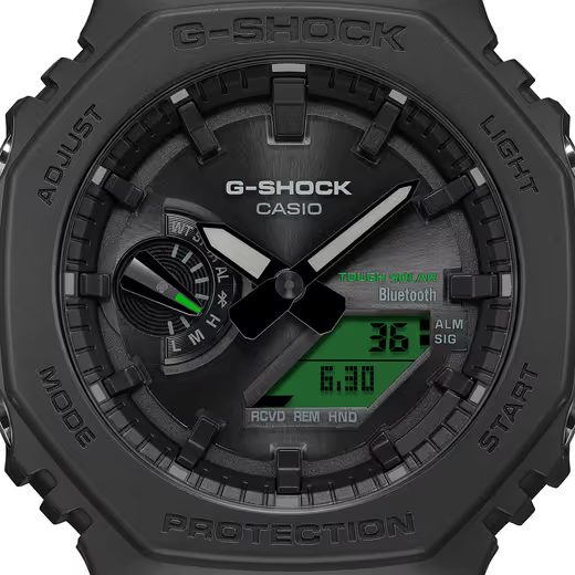 CASIO G-SHOCK GA-B2100BEG-1AER BLACK AND ELECTRO GREEN SERIES - CASIOAK - BRANDS