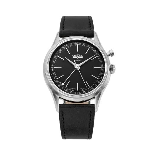 VULCAIN CRICKET PRESIDENT 36 MM - BLACK - CRICKET PRESIDENT - ZNAČKY