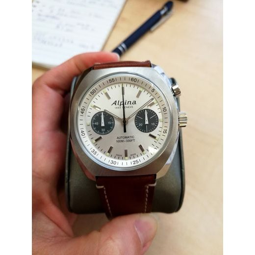 ALPINA STARTIMER PILOT HERITAGE AUTOMATIC CHRONOGRAPH AL-727SS4H6 - STARTIMER PILOT HERITAGE - BRANDS