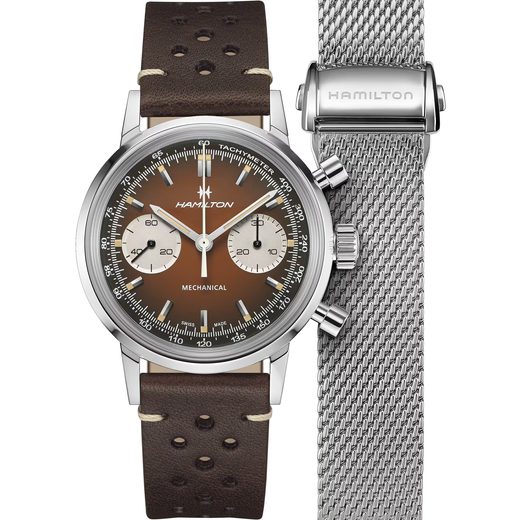 HAMILTON AMERICAN CLASSIC INTRA-MATIC CHRONOGRAPH H MECHANICAL H38429591 - AMERICAN CLASSIC - MĂRCI