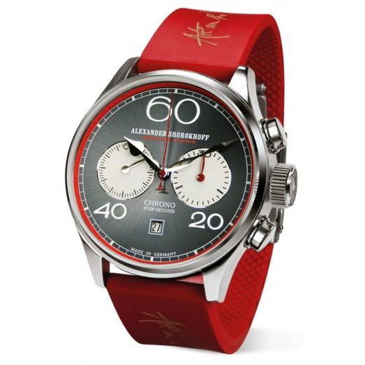 ALEXANDER SHOROKHOFF CHRONO C01 RED AS.C01-3R - AVANTGARDE - ZNAČKY