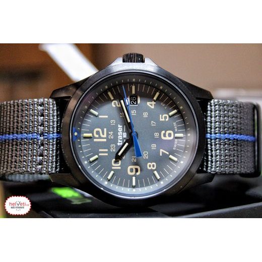 TRASER P67 OFFICER PRO GREY NATO WITH STRIPE - HERITAGE - BRANDS