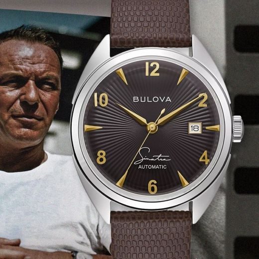 BULOVA FRANK SINATRA 96B348 FLY ME TO THE MOON - ARCHIVE SERIES - ZNAČKY