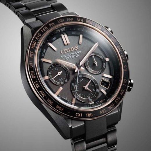 CITIZEN ATTESA SATELLITE WAVE GPS CC4074-61W - SUPER TITANIUM - ZNAČKY