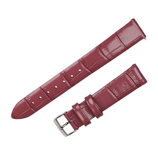 BORDEAUX LEATHER STRAP AVIATOR FOR DOUGLAS MOONFLIGHT V.1.33.0.264.4 - SHINY BUCKLE - STRAPS - ACCESSORIES