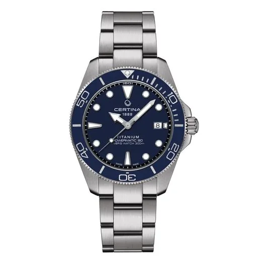CERTINA DS ACTION DIVER POWERMATIC 80 TITANIUM C048.407.44.041.00 - DS ACTION - ZNAČKY