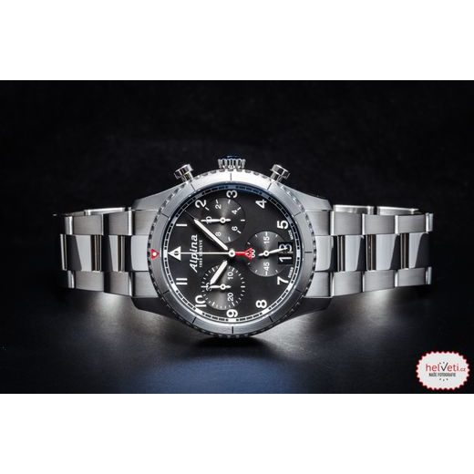 ALPINA STARTIMER PILOT QUARTZ CHRONOGRAPH BIG DATE AL-372BW4S26B - STARTIMER PILOT CHRONOGRAPH - ZNAČKY