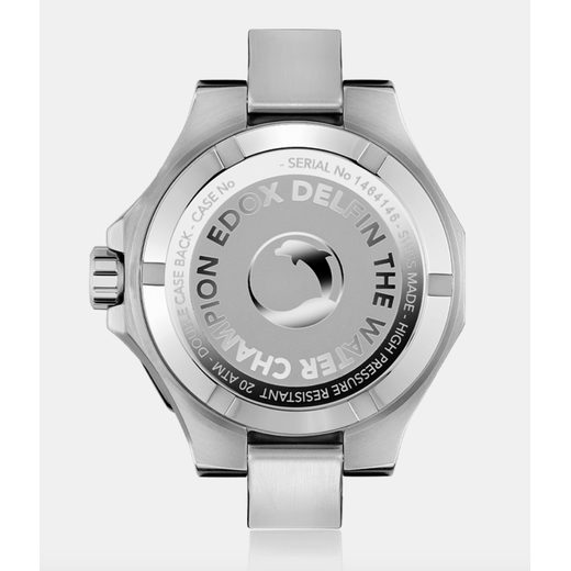 EDOX DELFIN QUARTZ DATE 53021-3M-JIN - DELFIN - BRANDS