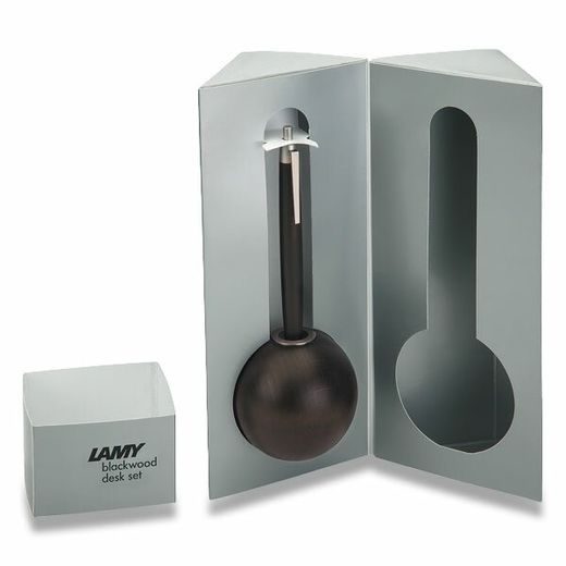 KULIČKOVÉ PERO LAMY 2000 BLACKWOOD A STOJÁNEK 1506/2037345 - PENS AND DIARIES - ACCESSORIES