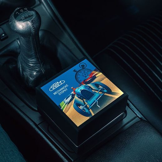 PRIM MECHANICKÉ STOPKY W04P.13216 - KAPESNÍ HODINKY - ZNAČKY
