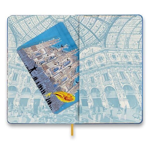 ZÁPISNÍK MOLESKINE I AM MILAN - TVRDÉ DESKY - L, LINKOVANÝ 1331/1417214 - DIÁŘE A ZÁPISNÍKY - OSTATNÍ