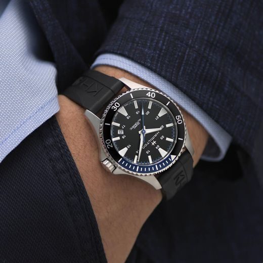 HAMILTON KHAKI NAVY SCUBA AUTO H82315331 - KHAKI NAVY - BRANDS