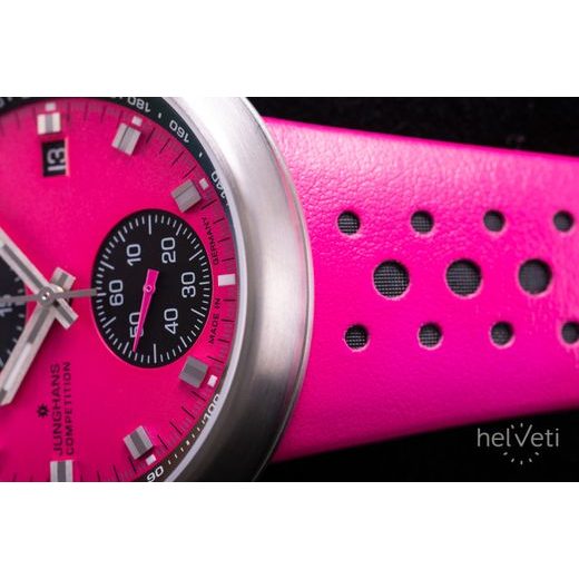 JUNGHANS 1972 COMPETITION PINK AUTOMATIC LIMITED EDITION 27/4406.00 - 1972 - BRANDS
