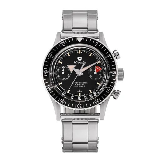 NIVADA GRENCHEN CHRONOMASTER BROAD ARROW N INTER. BEZEL - MANUAL - CHRONOMASTER - ZNAČKY