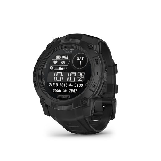 INSTINCT® 3 – 50 MM, SOLAR, TACTICAL EDITION BLACK S ŘEMÍNKEM BLACK 010-02935-50 - INSTINCT 3 - ZNAČKY