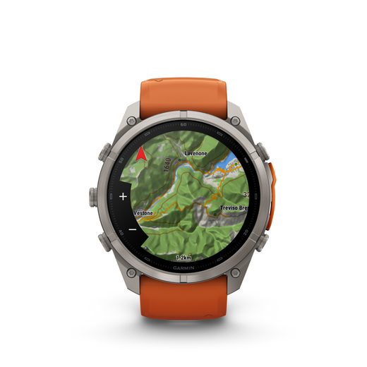 GARMIN FENIX® 9 PRO INREACH - 51 MM, TITANIUM AUTUMN ORANGE/SPARK 010-04337-01 - FENIX 9 PRO INREACH - ZNAČKY