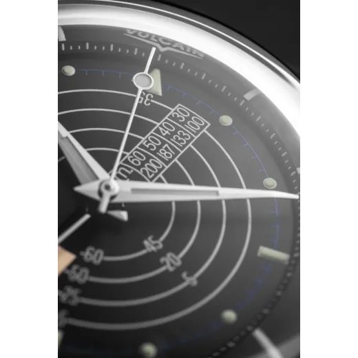 VULCAIN NAUTICAL HERITAGE - BLACK WHITE LUMINOVA - NAUTICAL HERITAGE - ZNAČKY