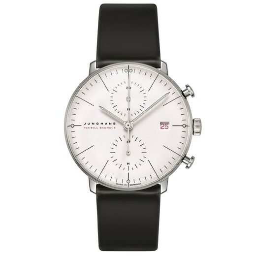 JUNGHANS MAX BILL CHRONOSCOPE 100 JAHRE BAUHAUS 027/9900.02 - JUNGHANS - ZNAČKY