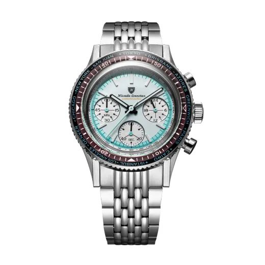 NIVADA GRENCHEN CHRONOKING RACING GREY - INTER. BEZEL - CHRONOMASTER - BRANDS